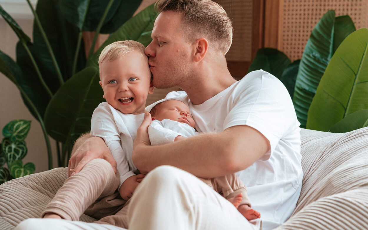 Newbornshooting im Fotostudio in Rutesheim